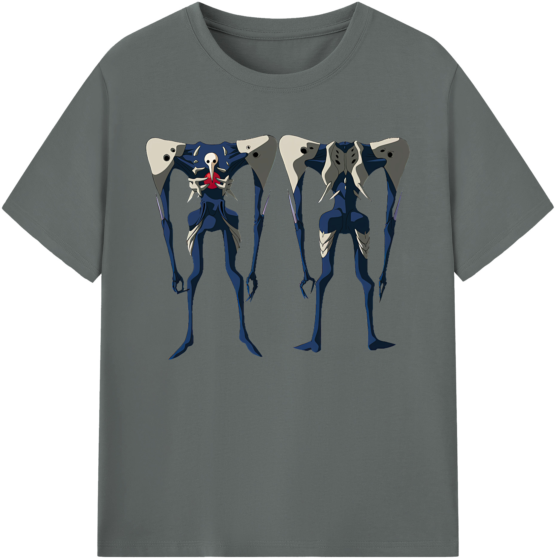 （画像用） EVA 新世紀エヴァンゲリオン 綿100％ メンズ半袖Tシャツ｜肌触りやわらか＆通気性